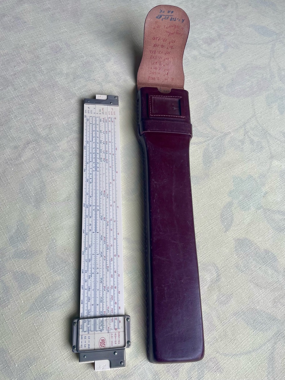 Vintage Versalog Hemmi Slide Rule #1460 Fredrick Post Co.